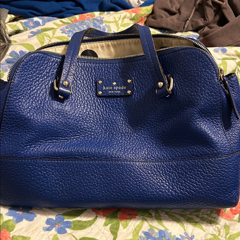 Kate Spade Vibrant Blue Satchel